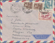 Vietnam-Nord (1945-1975): 1953/1958. Air Mail Coverwith A Mixed Franking Of Michel Nr. 8 (2), 67 And - Vietnam
