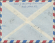 Vietnam-Nord (1945-1975): 1956. Air Mail Letter With A Single Franking Of Michel Nr. 35 From April 2 - Vietnam