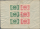 Vietnam-Nord (1945-1975): 1957. Surface Letter With A Bi-colored Mixed Franking Of Michel Nr. 61 And - Vietnam