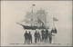 Thematik: Antarktis / Antarctic: 1904, "Scotia" Expedition, Two Contemporary Ppc: Scotia Stuck In Ic - Andere & Zonder Classificatie