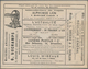 Thematik: Anzeigenganzsachen / Advertising Postal Stationery: 1876, Belgium. Advertisment Cover 10c - Ohne Zuordnung