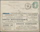 Thematik: Anzeigenganzsachen / Advertising Postal Stationery: 1877, Belgium. Advertisment Cover 10c - Ohne Zuordnung