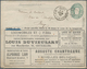 Thematik: Anzeigenganzsachen / Advertising Postal Stationery: 1877, Belgium. Advertisment Cover 10c - Unclassified