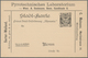 Thematik: Anzeigenganzsachen / Advertising Postal Stationery: 1895 (ca.), German Reich. Private Ad P - Zonder Classificatie