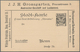 Thematik: Anzeigenganzsachen / Advertising Postal Stationery: 1895 (ca.), German Reich. Private Ad P - Zonder Classificatie