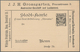 Thematik: Anzeigenganzsachen / Advertising Postal Stationery: 1895 (ca.), German Reich. Private Ad P - Unclassified
