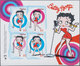 Delcampe - Thematik: Comics / Comics: 2006, GRENADA: Cartoons 'Betty Boop' Complete Set Of Ten In Two IMPERFORA - Comics