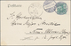 Thematik: Druck-Dichter / Printing-poets: 1902, German Reich. Private Postcard 5p Germania "Eröffnun - Writers