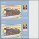 Thematik: Eisenbahn / Railway: 1999, ZAMBIA: International Stamp Exhibition IBRA In Nuremberg Comple - Eisenbahnen