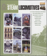 Thematik: Eisenbahn / Railway: 2004, ANTIGUA & BARBUDA: 200 Years Of Steam Locomotives Complete Set - Eisenbahnen