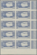 Thematik: Flugzeuge, Luftfahrt / Airoplanes, Aviation: 1940, IVORY COAST: Airmail Issue 1.90fr. Ultr - Vliegtuigen