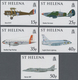 Thematik: Flugzeuge, Luftfahrt / Airoplanes, Aviation: 2008, ST. HELENA: Royal Air Force (RAF) Compl - Vliegtuigen