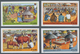 Thematik: Landwirtschaft / Agriculture: 2004, Botswana. Complete Set "Traditional Ways Of Life" (4 V - Agriculture