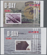 Thematik: Militär / Military: 2004, GRENADA: 60th Anniversary Of D-Day Complete Set Of Four, Two She - Militaria