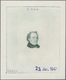 Thematik: Musik-Komponisten / Music-composers: 1947, Austria. Printer's Single Die Proof (1st Phase) - Muziek