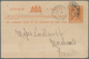 Thematik: Nahrung / Food: 1896, Victoria. Sales Representative Card 1d QV With Illustratded Imprint - Food