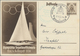 Thematik: Olympische Spiele / Olympic Games: 1936, German Reich. Olympic Postcard 6p Olympic Bell "S - Other & Unclassified