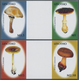 Thematik: Pilze / Mushrooms: 2007, Lesotho. Complete Set "Mushrooms" In 2 Horizontal Gutter Pairs Sh - Paddestoelen