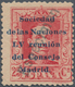 Thematik: Politik / Politics: 1929, Spain. 25 Centimos, Carmine, Overprinted "Sociedad De Las Nacion - Ohne Zuordnung