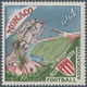 Thematik: Sport-Fußball / Sport-soccer, Football: 1963 Monaco, 0,04 F Centenary Of Football Associat - Sonstige & Ohne Zuordnung