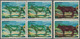 Thematik: Tiere, Fauna / Animals, Fauna: 1973 "THE GREEN COW": Native Animals 2p. 'Cow' Block Of Fou - Other & Unclassified