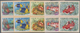 Thematik: Tiere-Fische / Animals-fishes: 1994, COOK ISLANDS: Life On The Coral Reef Complete Set Of - Vissen