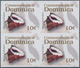 Thematik: Tiere-Meerestiere / Animals-sea Animals: 2006, Dominica. Imperforate Block Of 4 For The 10 - Marine Life