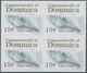 Thematik: Tiere-Meerestiere / Animals-sea Animals: 2006, Dominica. Imperforate Block Of 4 For The 15 - Maritiem Leven