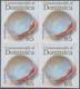 Thematik: Tiere-Meerestiere / Animals-sea Animals: 2006, Dominica. Imperforate Block Of 4 For The $5 - Marine Life