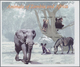 Delcampe - Thematik: Tiere-Säugetiere / Animals-mammals: 2005, ZAMBIA: African Mammals Complete Set Of Four Fro - Andere & Zonder Classificatie