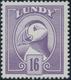 Thematik: Tiere-Vögel / Animals-birds: 1950s (ca.), Lundy. Artwork For A 16p Stamp Showing A PUFFIN - Andere & Zonder Classificatie