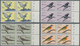 Delcampe - Thematik: Tiere-Vögel / Animals-birds: 1951, Birds, Cpl. Set 24 In Margin Blocks Of Four, Mint Never - Andere & Zonder Classificatie
