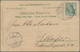 Thematik: Verkehr-Auto / Traffic-car: 1904, German Reich. "Gordon Bennett Race." Official Postcard # - Auto's