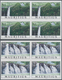 Thematik: Wasserfälle / Waterfalls: 1998, Mauritius. Complete Set "Waterfalls" In IMPERFORATE Blocks - Unclassified