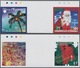 Thematik: Weihnachten / Christmas: 2007, DOMINICA: Christmas Complete Set Of Four In Two IMPERFORATE - Natale