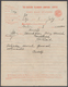 Ägypten: 1898, Rare Shipping-telegram (form And Envelope) "The Eastern Telegraph Company - Port Said - Other & Unclassified