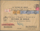 Ägypten: 1910 Printed Envelope Used Registered From Cairo To Budapest, Franked By 1pi. Ultramarine S - Andere & Zonder Classificatie