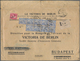Ägypten: 1911 Printed "Papiers D'Affairs" Envelope, "Papiers D'Affairs" Crossed Out And Notes "Corre - Other & Unclassified