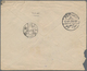 Ägypten: 1922/23, Two Covers With 15 C. Frankings From "SAIYIGA ZENAB" Or "CAIRO" To Kinsen/Korea, E - Other & Unclassified