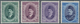 Ägypten: 1923, Postage Stamps King Fuad I., 4 Mint Never Hinged Values. - Andere & Zonder Classificatie