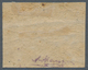 Ägypten - Suez-Kanal-Gesellschaft: 1868, 1 C Black, White Luxury Piece Type I, Trace Of Hinge, Certi - Sonstige & Ohne Zuordnung