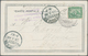 Ägypten - Schiffspost: 1905, ITALIAN MARITIME MAIL: Egypt, 2 M Green, Tied By Cds MEMFI / PIROSCAFO - Andere & Zonder Classificatie