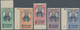 Äthiopien: 1943, War Memorial Overprints, Complete Set Of Five Values, Mint Never Hinged. - Etiopia