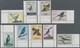 Angola: 1951, Domestic Birds, 5c.-50a., Complete Set Of 24 Stamps, Mint Never Hinged. - Angola