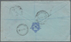 Antigua: 1938, KG VI 2x 1 Sh, 2Sh6P, 5 Sh, 6 D And 1½ D On Registered Airmail-envelope "North Atlani - Antigua And Barbuda (1981-...)