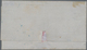 Argentinien: 1858 5c. Light Red, Small Numerals, Used On Folded Cover From Parana To Goya, Tied By B - Other & Unclassified