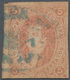 Argentinien: 1864 Rivadavia 5c. Orange-red-brown, Imperf, Wmk "RA", 6th Printing, Used And Cancelled - Other & Unclassified