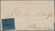 Argentinien - Provinzen: Corrientes: 1871, Issue 3c „azul Oscuro“, Wide Margins All Around, With Pen - Corrientes (1856-1880)