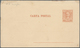 Argentinien - Ganzsachen: 1892, Stationery Letter Card M.J.Celman 2 C Pale-brown On Cream With MISSI - Ganzsachen