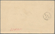 Argentinien - Ganzsachen: 1892, Stationery Letter Card Rivadiva 4 C Slate-green On Cream Complete IM - Postwaardestukken